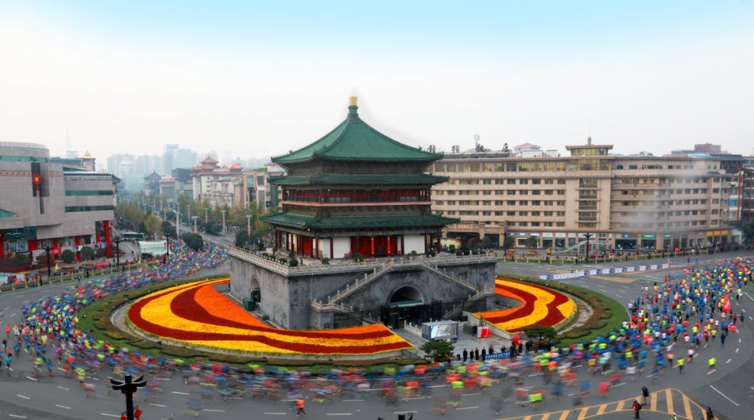 马拉松西安2024_西安马拉松多久_马拉松西安路线